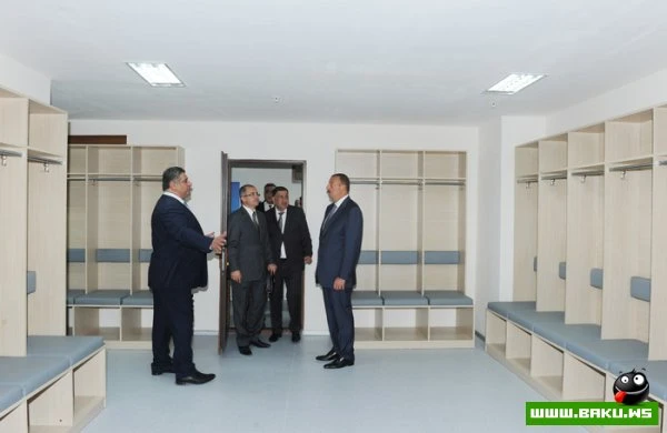 Президент Азербайджана принял участие в открытии стадиона им. Тофига Бахрамова после капремонта
