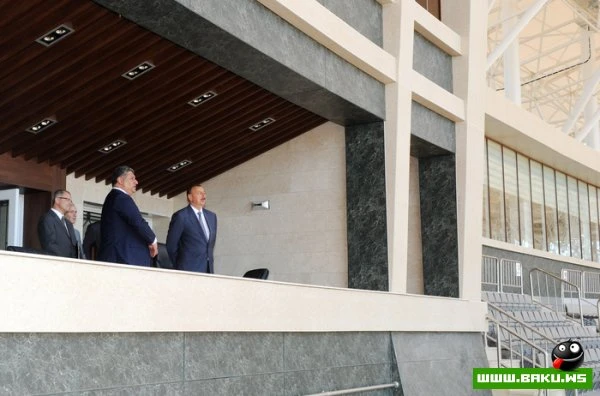 Президент Азербайджана принял участие в открытии стадиона им. Тофига Бахрамова после капремонта
