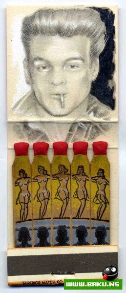 Миниатюрные рисунки на клубных спичках