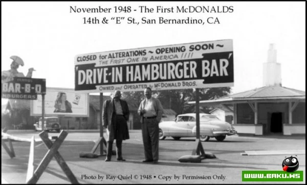 Первый Макдональдс [1940 год]