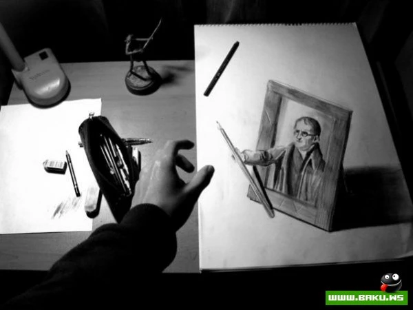 Анаморфные 3D-рисунки Fredo