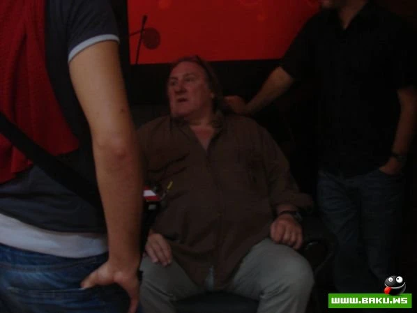 Жерар Депардье в Баку