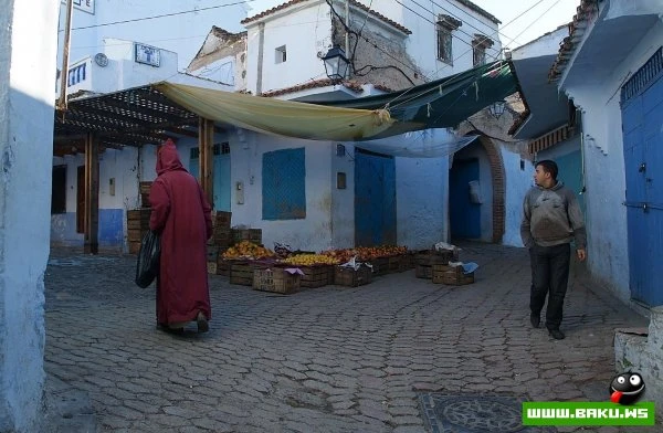 Шефшауен - голубой город в Марокко