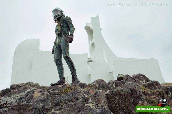 Кинематографический фотосет «Грусть пилота»