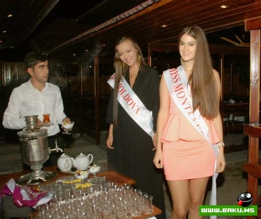Конкурсантки Miss Civilization на вечеринке в Баку