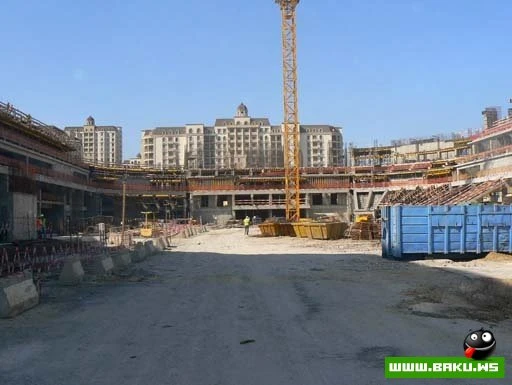 В Баку строится грандиозная Национальная гимнастическая арена
