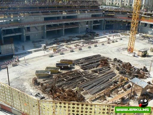 В Баку строится грандиозная Национальная гимнастическая арена