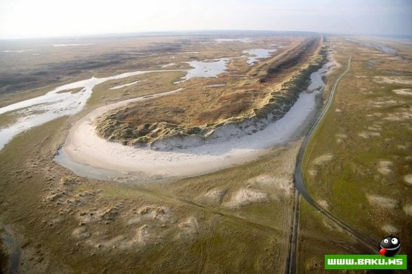 Плавающий остров Ширмонникоог (Schiermonnikoog)