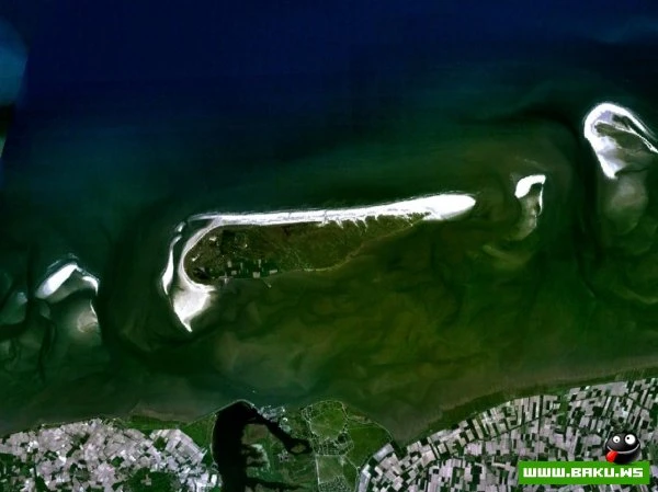 Плавающий остров Ширмонникоог (Schiermonnikoog)