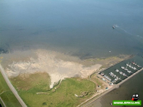 Плавающий остров Ширмонникоог (Schiermonnikoog)