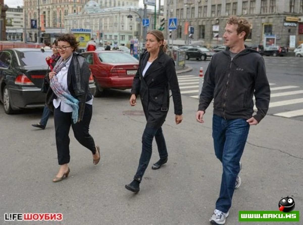 Основатель Facebook Марк Цукерберг посетил Москву [8 фото]