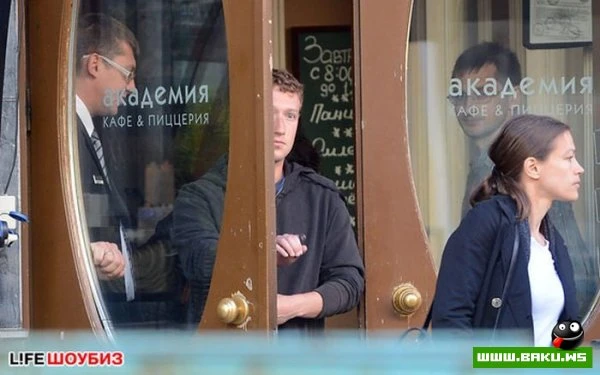 Основатель Facebook Марк Цукерберг посетил Москву [8 фото]