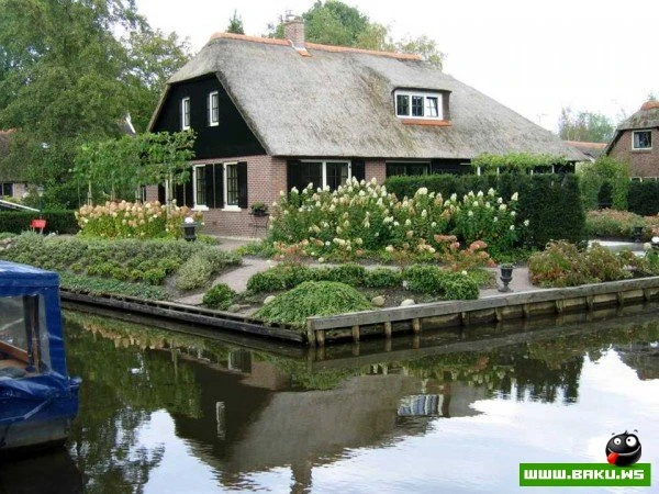 Гитхорн (Giethoorn) – деревня без дорог