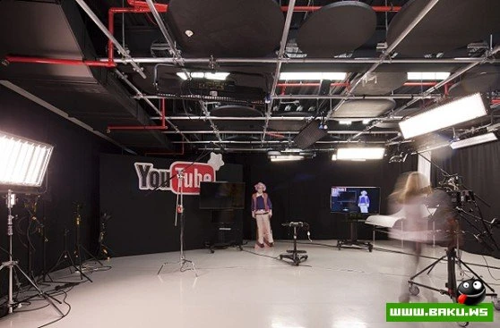 Офис YouTube в Лондоне...