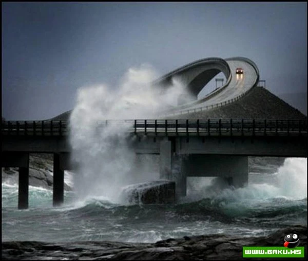 Сторсезандетский мост. Мост-трамплин.