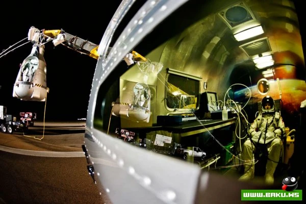 Австриец совершил прыжок из стратосферы