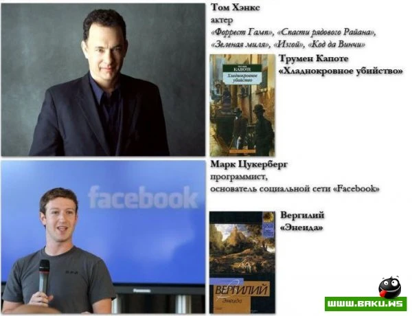 Любимые книги знаменитостей [20 фото]