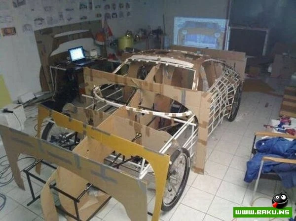 Автомобиль-самоделка Porsche 911