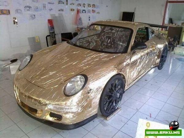 Автомобиль-самоделка Porsche 911