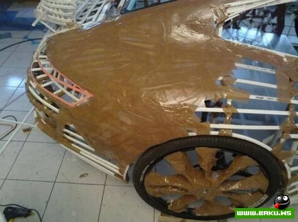 Автомобиль-самоделка Porsche 911
