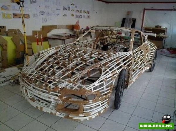 Автомобиль-самоделка Porsche 911