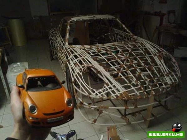 Автомобиль-самоделка Porsche 911