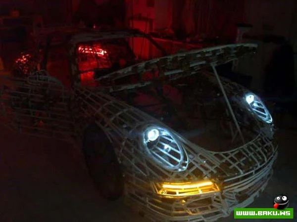 Автомобиль-самоделка Porsche 911
