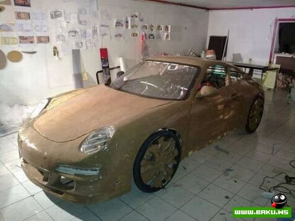 Автомобиль-самоделка Porsche 911