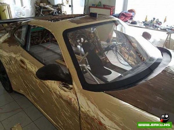 Автомобиль-самоделка Porsche 911