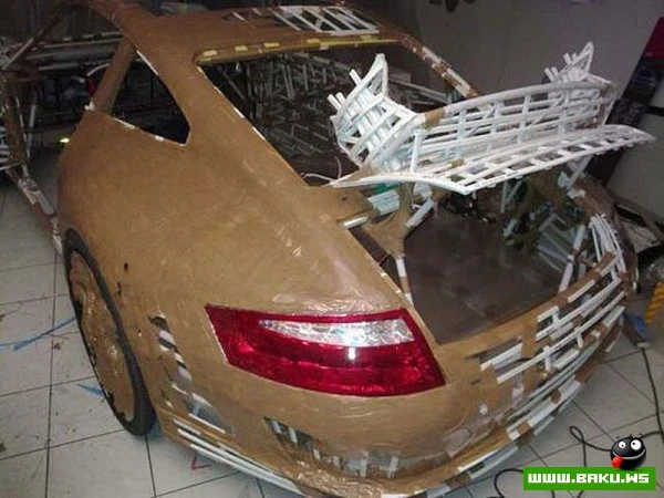Автомобиль-самоделка Porsche 911