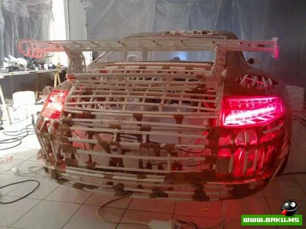 Автомобиль-самоделка Porsche 911