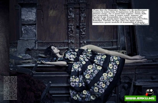 Моника Белуччи для VOGUE Italia