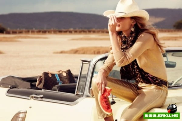 Эдита Вилкевичуте в фотосете для «Louis Vuitton»
