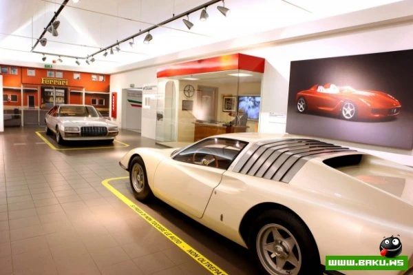 Выставка Серджио Пининфарины (Sergio Pininfarina) в музее Ferrari