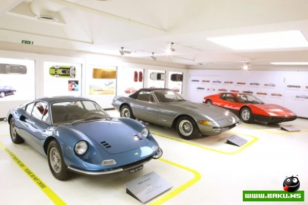 Выставка Серджио Пининфарины (Sergio Pininfarina) в музее Ferrari