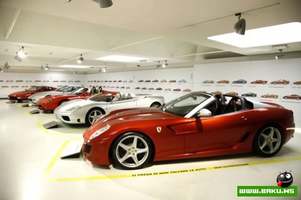 Выставка Серджио Пининфарины (Sergio Pininfarina) в музее Ferrari