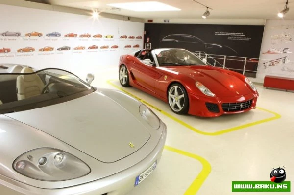 Выставка Серджио Пининфарины (Sergio Pininfarina) в музее Ferrari
