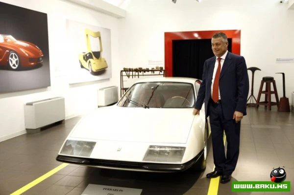 Выставка Серджио Пининфарины (Sergio Pininfarina) в музее Ferrari