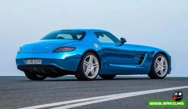 Самый мощный в мире электрокар — Mercedes SLS AMG