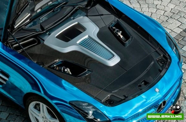 Самый мощный в мире электрокар — Mercedes SLS AMG