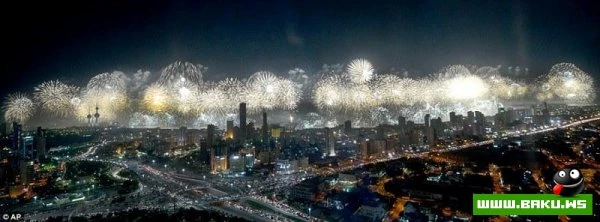 Самый масштабный фейерверк [видео]