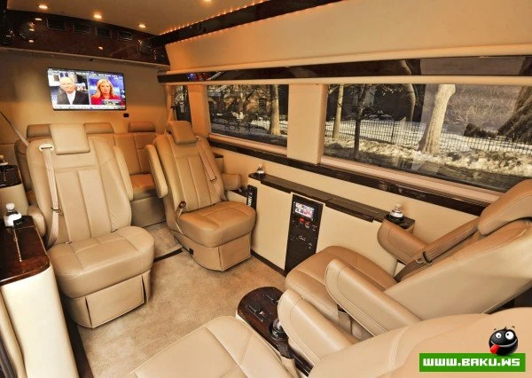 Люксовый вариант Mercedes-Benz Sprinter от Brilliant Transportation