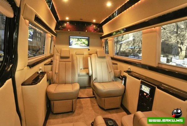 Люксовый вариант Mercedes-Benz Sprinter от Brilliant Transportation