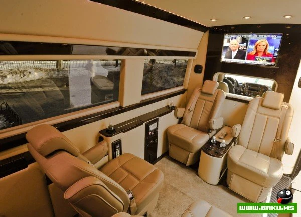 Люксовый вариант Mercedes-Benz Sprinter от Brilliant Transportation