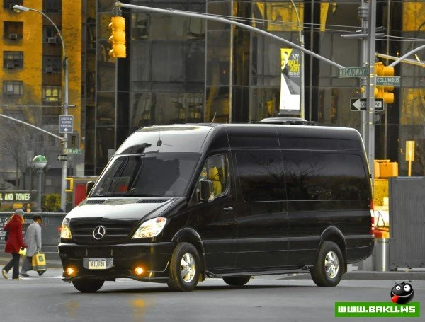 Люксовый вариант Mercedes-Benz Sprinter от Brilliant Transportation