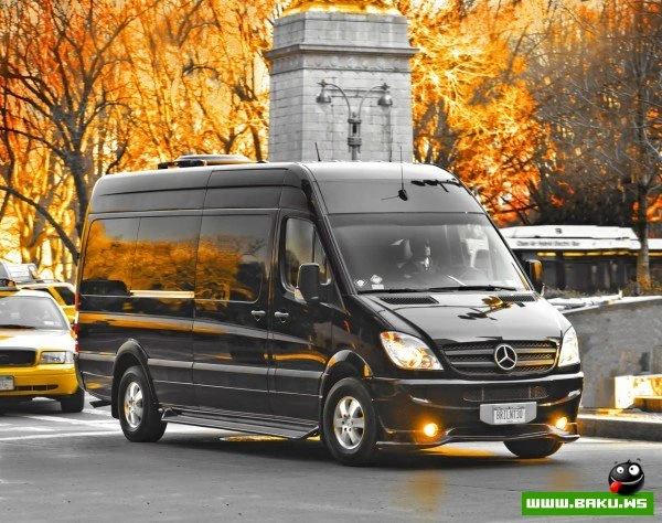 Люксовый вариант Mercedes-Benz Sprinter от Brilliant Transportation