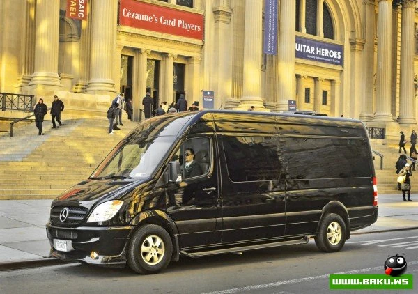 Люксовый вариант Mercedes-Benz Sprinter от Brilliant Transportation