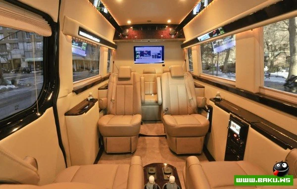 Люксовый вариант Mercedes-Benz Sprinter от Brilliant Transportation