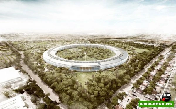 Apple построит новый офис в виде НЛО