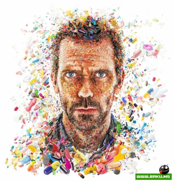 Портреты из мозаики Хариса Цевиса (Charis Tsevis)